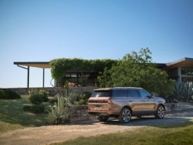 2025 Lincoln Navigator Black Label Exterior Sunrise Copper